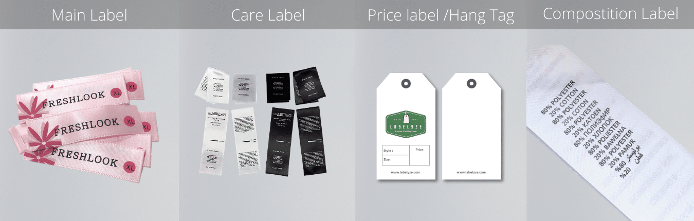 Types of Printed Labels