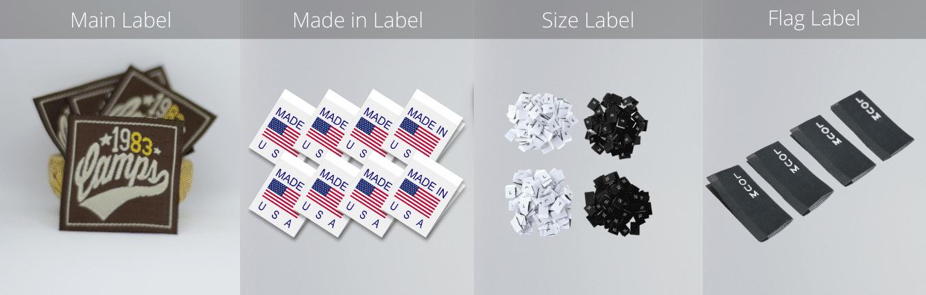 Types Of Woven Labels